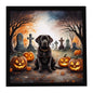 Caroline's Treasures Labrador Retriever Dogs Framed Metal Wall Art 8x8 In