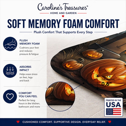 Caroline's Treasures Labrador Retriever Dogs Memory Foam Mat 19x27