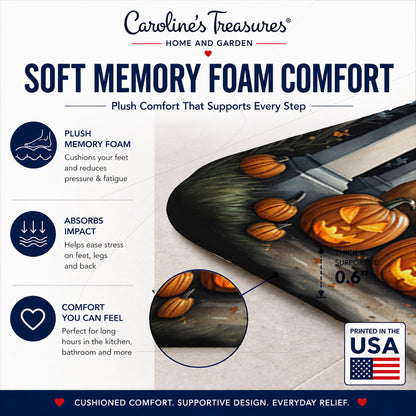 Caroline's Treasures Chow Chow Dogs Memory Foam Mat 19x27