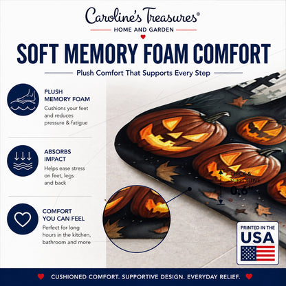 Caroline's Treasures Dachshund Dogs Memory Foam Mat 19x27
