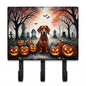 Caroline's Treasures Dachshund Dogs Halloween Ceramic Triple Wall Hook