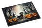 Caroline's Treasures DAC2037JMAT Dachshund Spooky Halloween Indoor or Outdoor Mat 24x36 Front Door Mat Indoor Outdoor Rugs for Entryway, Non Slip Washable Low Pile, 24H X 36W