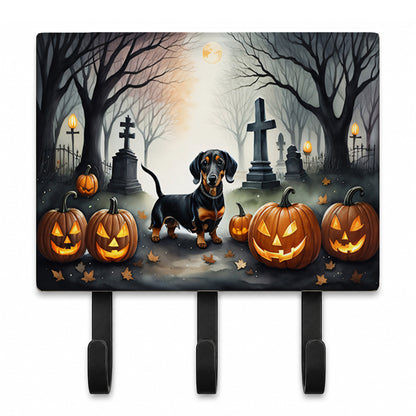 Caroline's Treasures Dachshund Dogs Halloween Ceramic Triple Wall Hook