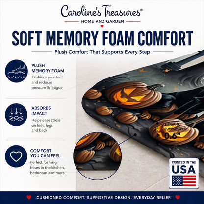 Caroline's Treasures Doberman Pinscher Dogs Memory Foam Mat 19x27