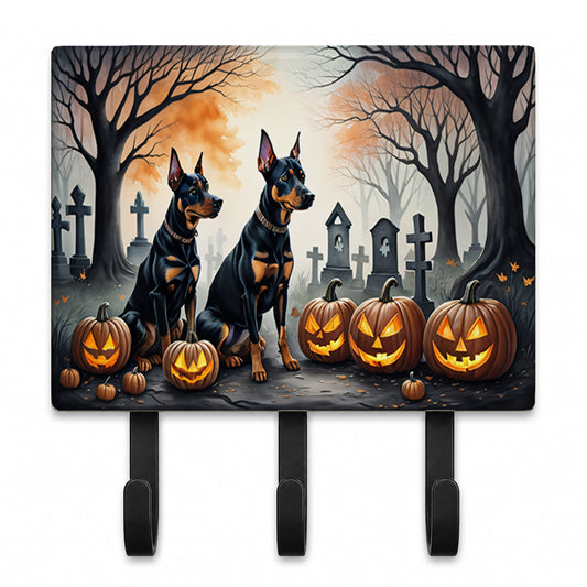 Caroline's Treasures Doberman Pinscher Dogs Ceramic Triple Wall Hook