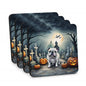 Caroline's Treasures English Bulldog Dogs Foam Drink Coasters Set of 4