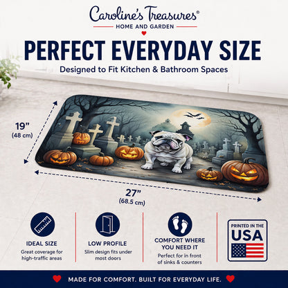 Caroline's Treasures English Bulldog Dogs Memory Foam Mat 19x27