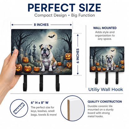Caroline's Treasures English Bulldog Dogs Ceramic Triple Wall Hook