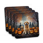 Caroline's Treasures Golden Retriever Dogs Foam Drink Coasters Set of 4