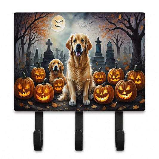 Caroline's Treasures Golden Retriever Dogs Ceramic Triple Wall Hook