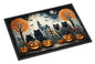 Caroline's Treasures DAC2045JMAT Keeshond Spooky Halloween Indoor or Outdoor Mat 24x36 Front Door Mat Indoor Outdoor Rugs for Entryway, Non Slip Washable Low Pile, 24H X 36W