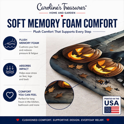 Caroline's Treasures Keeshond Dogs Memory Foam Mat 19x27