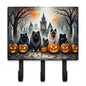 Caroline's Treasures Keeshond Dogs Halloween Ceramic Triple Wall Hook