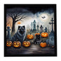 Caroline's Treasures Keeshond Dogs Framed Metal Wall Art 8 x 8 Inch