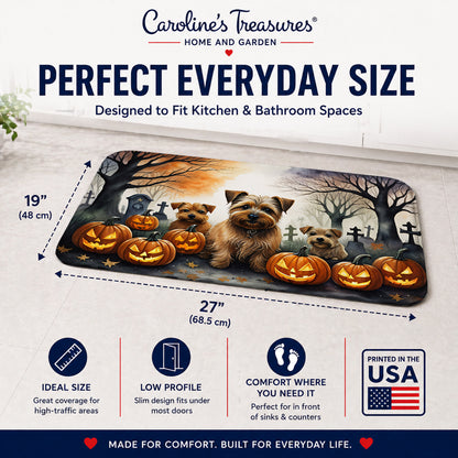 Caroline's Treasures Norfolk Terrier Dogs Memory Foam Mat 19x27
