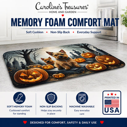 Caroline's Treasures Norwich Terrier Dogs Memory Foam Mat 19x27