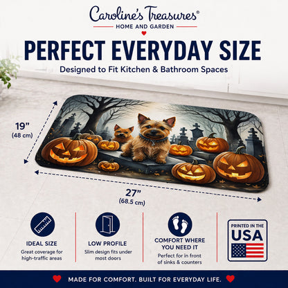 Caroline's Treasures Norwich Terrier Dogs Memory Foam Mat 19x27