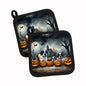 Caroline's Treasures Saint Bernard Dogs Set of 2 Kitchen Pot Holders