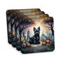 Caroline's Treasures Scottish Terrier Dogs Foam Drink Coasters Set of 4