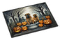 Caroline's Treasures DAC2052JMAT Shar Pei Spooky Halloween Indoor or Outdoor Mat 24x36 Front Door Mat Indoor Outdoor Rugs for Entryway, Non Slip Washable Low Pile, 24H X 36W