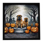 Caroline's Treasures Shar Pei Dogs Framed Metal Wall Art 8 x 8 Inch