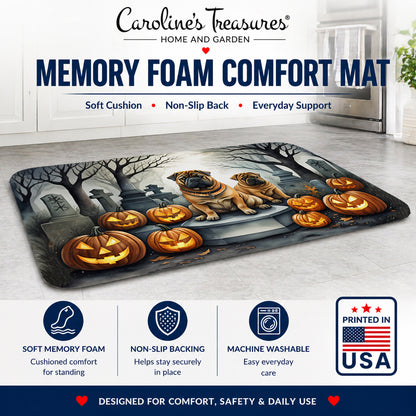 Caroline's Treasures Shar Pei Dogs Memory Foam Mat 19x27