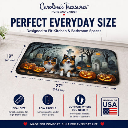 Caroline's Treasures Sheltie Dogs Memory Foam Mat 19x27