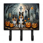 Caroline's Treasures Sheltie Dogs Halloween Ceramic Triple Wall Hook
