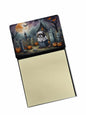 Caroline's Treasures Shih Tzu Spooky Halloween Sticky Note Holder Refillable Dispenser Self-Sticky Note Pads, Memo Pads Blank Desk Accessories