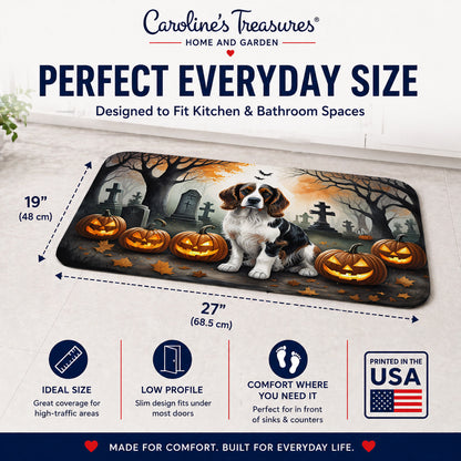 Caroline's Treasures Welsh Springer Spaniel Dogs Memory Foam Mat 19x27