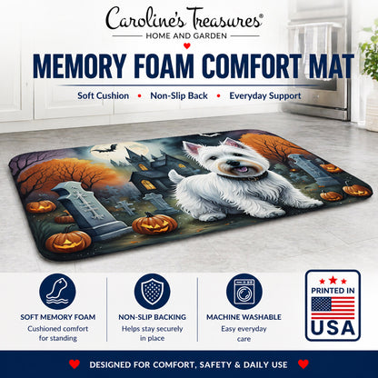 Caroline's Treasures West Highland White Terrier Dogs Foam Mat 19x27