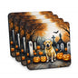 Caroline's Treasures Labrador Retriever Dogs Foam Drink Coasters Set of 4