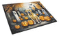 Caroline's Treasures DAC2059LCB Yellow Labrador Retriever Spooky Halloween Glass Cutting Board Large Decorative Tempered Glass Kitchen Cutting and Serving Board Large Size Chopping Board