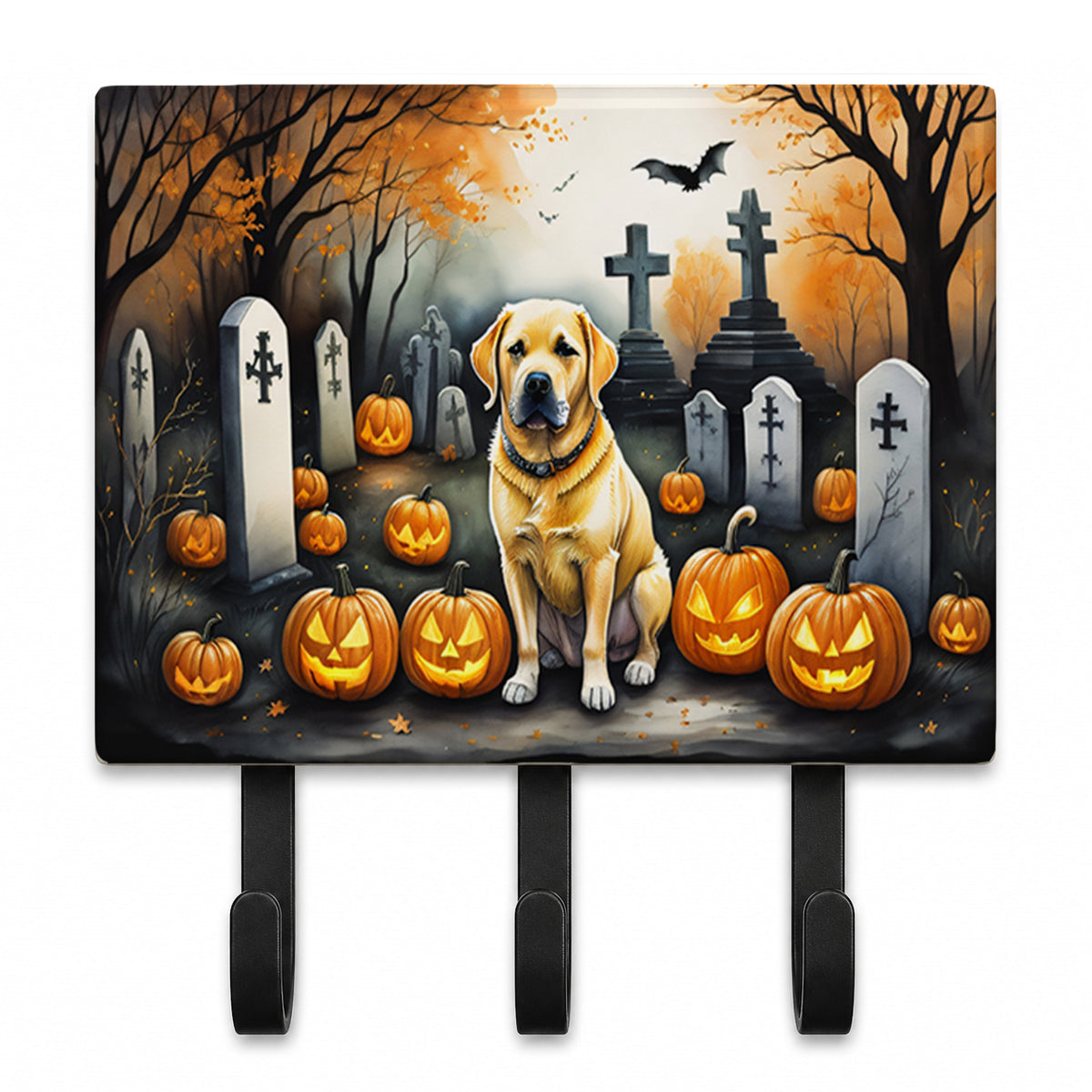 Caroline's Treasures Labrador Retriever Dogs Ceramic Triple Wall Hook