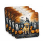 Caroline's Treasures Labrador Retriever Dogs Foam Drink Coasters Set of 4