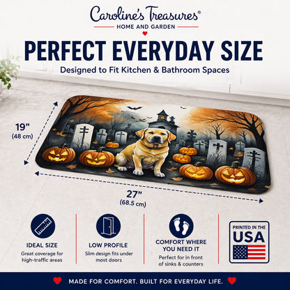 Caroline's Treasures Labrador Retriever Dogs Memory Foam Mat 19x27