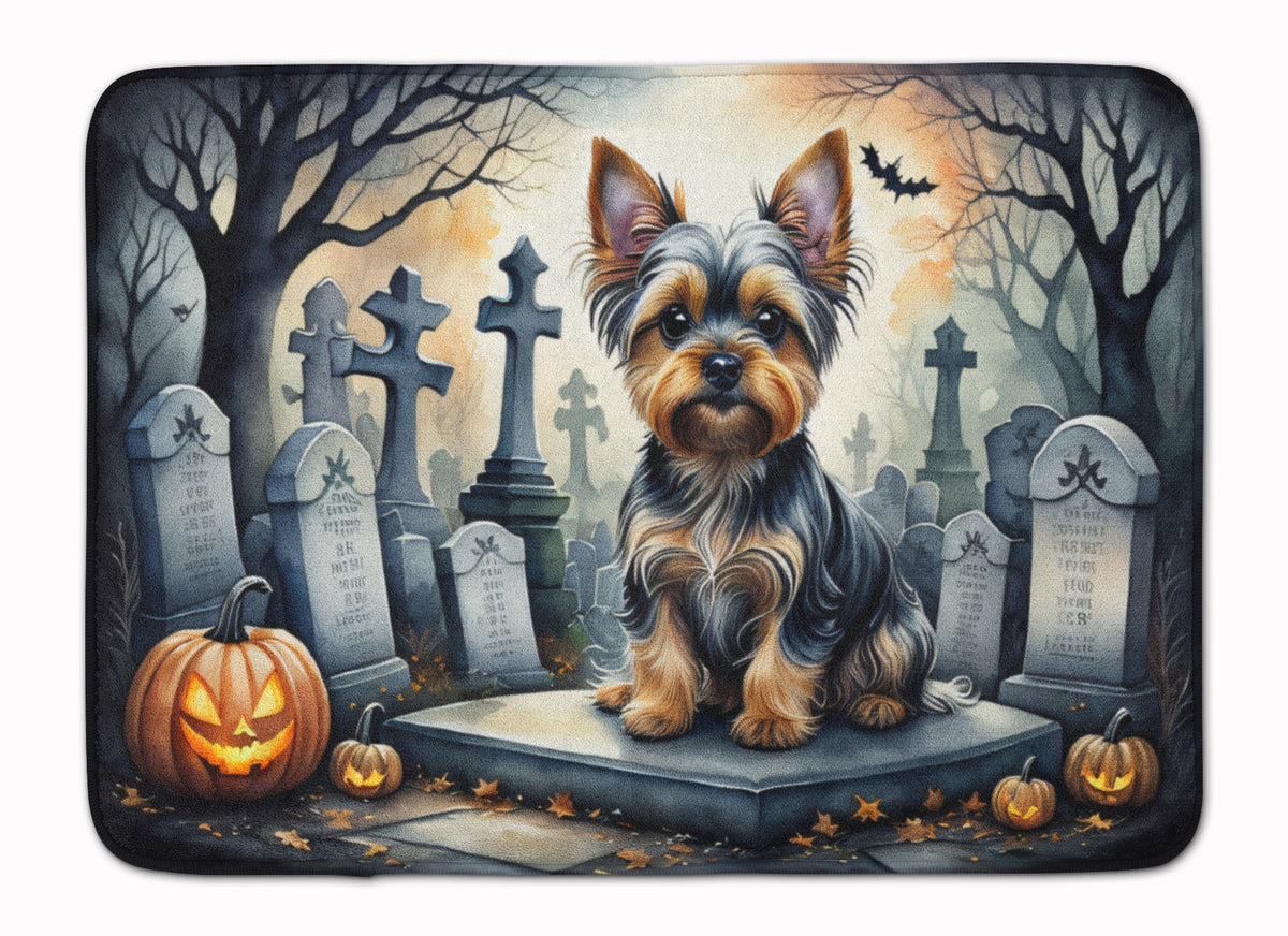 Caroline's Treasures Yorkshire Terrier Dogs Memory Foam Mat 19x27