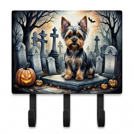 Caroline's Treasures Yorkshire Terrier Dogs Ceramic Triple Wall Hook