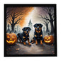 Caroline's Treasures Rottweiler Dogs Framed Metal Wall Art 8 x 8 Inch