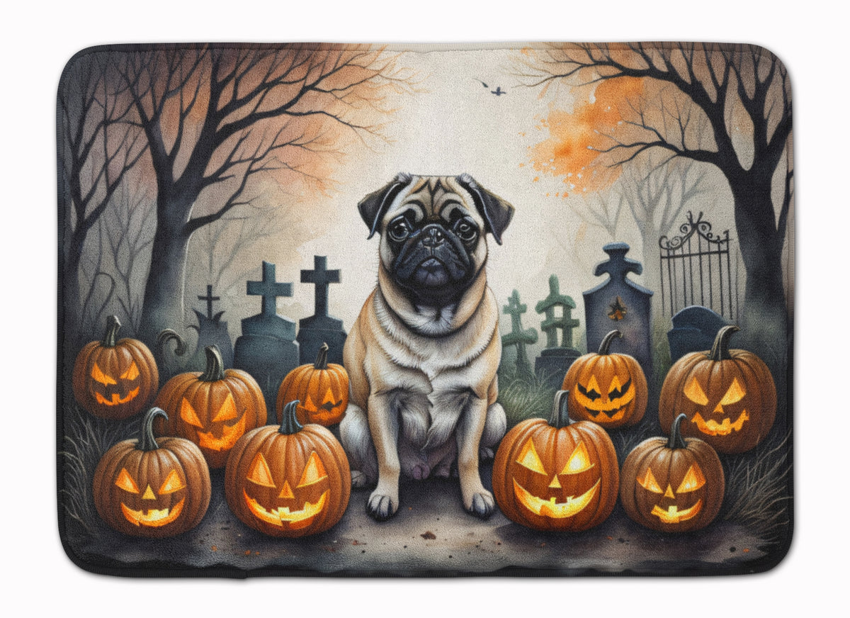 Caroline's Treasures Pug Dogs Memory Foam Mat 19x27