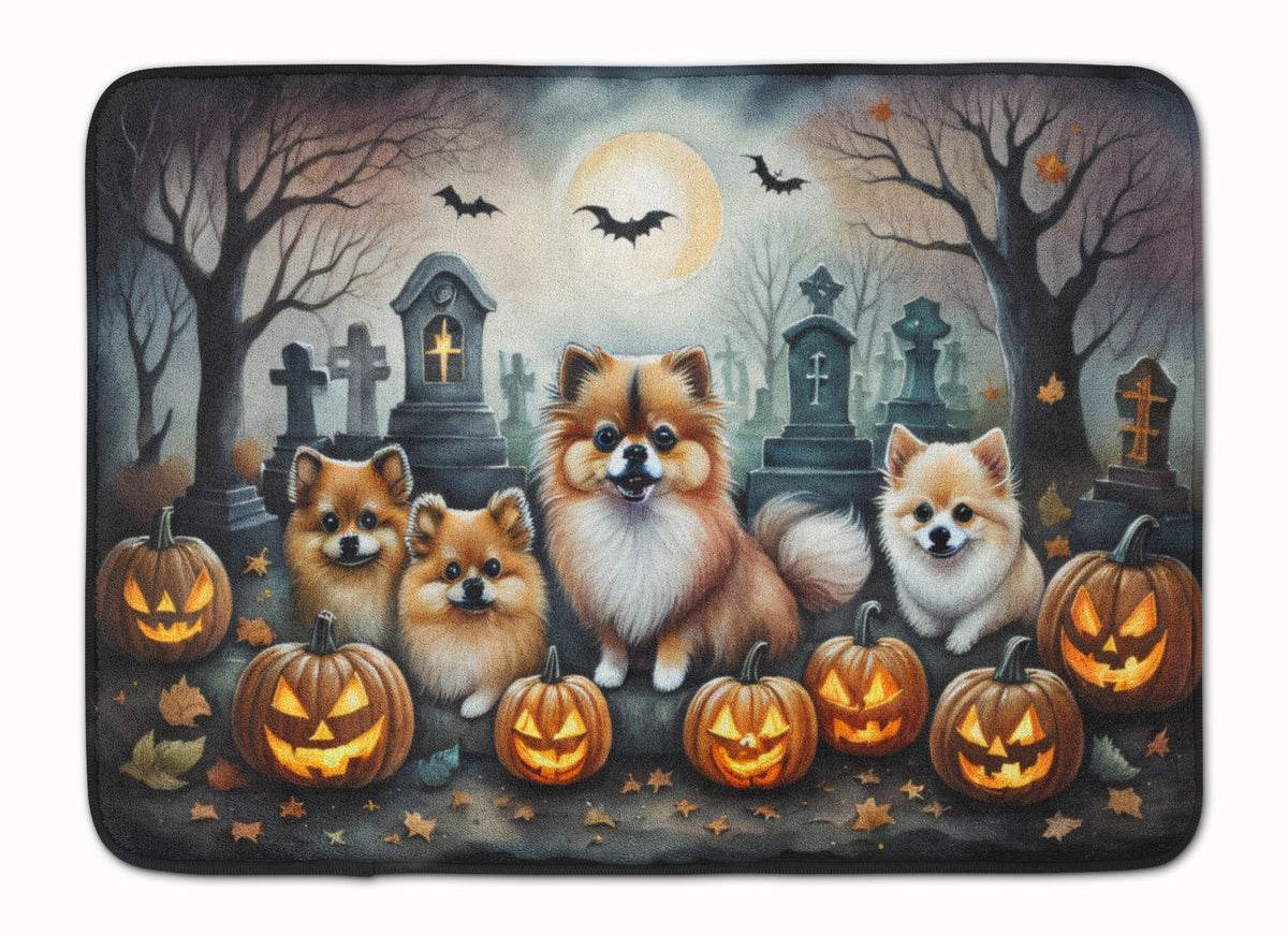 Caroline's Treasures Pomeranian Dogs Memory Foam Mat 19x27