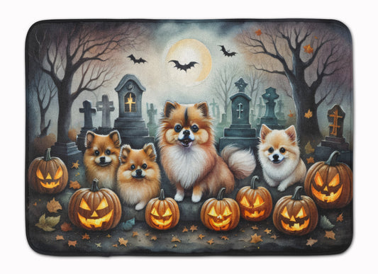 Caroline's Treasures Pomeranian Dogs Memory Foam Mat 19x27