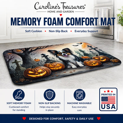 Caroline's Treasures Papillon Dogs Memory Foam Mat 19x27