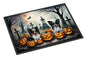 Caroline's Treasures DAC2070JMAT Papillon Spooky Halloween Indoor or Outdoor Mat 24x36 Front Door Mat Indoor Outdoor Rugs for Entryway, Non Slip Washable Low Pile, 24H X 36W