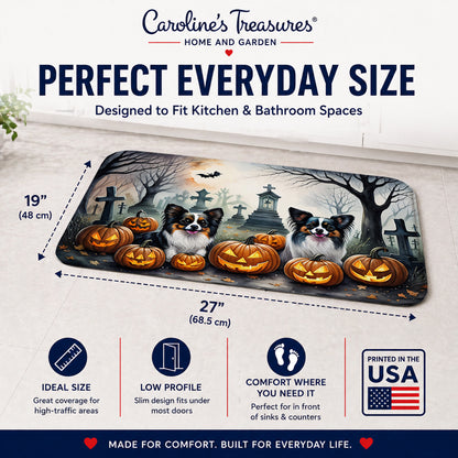 Caroline's Treasures Papillon Dogs Memory Foam Mat 19x27