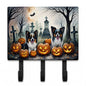 Caroline's Treasures Papillon Dogs Halloween Ceramic Triple Wall Hook