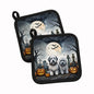 Caroline's Treasures Old English Sheepdog Dogs Set of 2 Kitchen Pot Holder