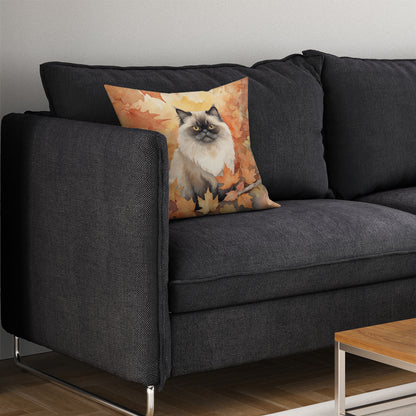 Caroline's Treasures Himalayan Cat in Fall Leaves Throw Pillow Machine Washable, Indoor Outdoor Decorative Pillow for - image 7
