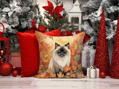 Caroline's Treasures Himalayan Cat in Fall Leaves Throw Pillow Machine Washable, Indoor Outdoor Decorative Pillow for - image 7