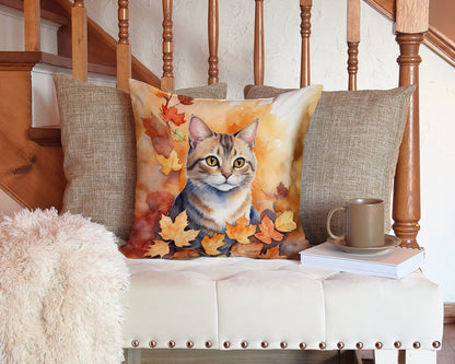 Caroline's Treasures Raas Cat in Fall Leaves Throw Pillow Machine Washable, Indoor Outdoor Decorative Pillow for Couch, - image 3